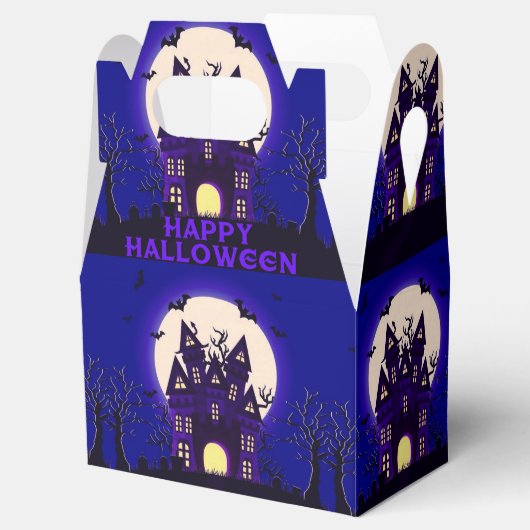 Moonlight Haunted Mansion Gable Bedankdoosjes (Geopend)