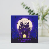 Moonlight Haunted Mansion Kaart (Staand voorkant)