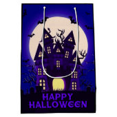 Moonlight Haunted Mansion Medium Cadeauzakje (Achterkant)