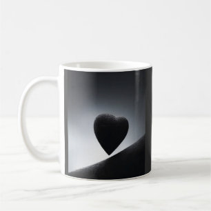 Moonlight Heart Shape Night Sky Koffiemok