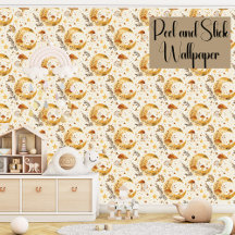 Moonlight Hemelse Paddenstoel Peel en Stick Herfst