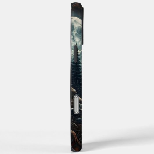 Moonlight Howl Case-Mate iPhone Case (Achterkant / Rechts)