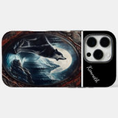Moonlight Howl Case-Mate iPhone Case (Achterkant (horizontaal))