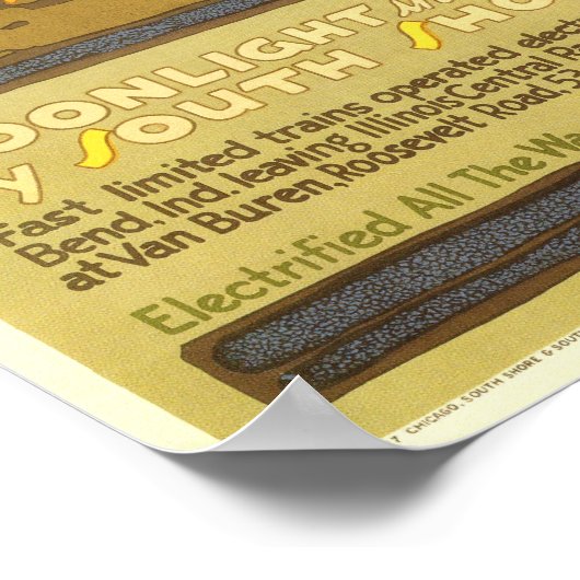 Moonlight in Duneland Poster (Hoek)