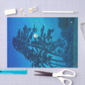 Moonlight in Magome, Hasui Kawase, Woodcut Tissuepapier (Craft)