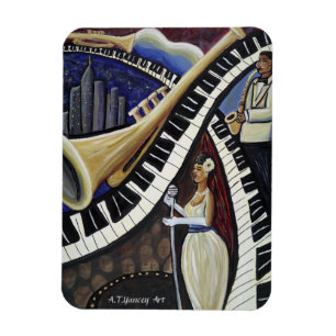 Moonlight Jazz Premium Flexi Magnet Magneet