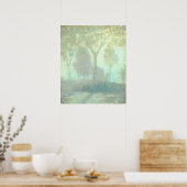 Moonlight - Julian Alden Weir Fine Art Poster (Keuken)