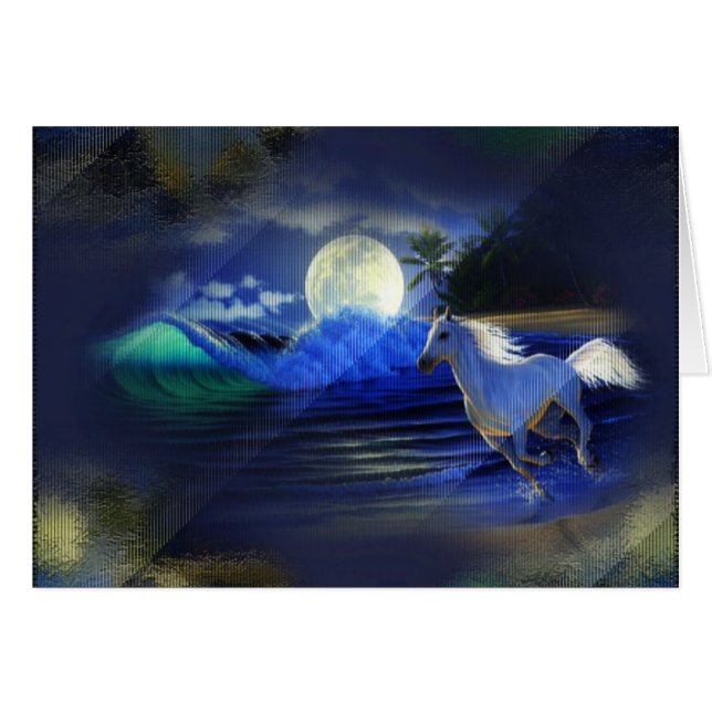 Moonlight-kaart (Voorkant Horizontaal)