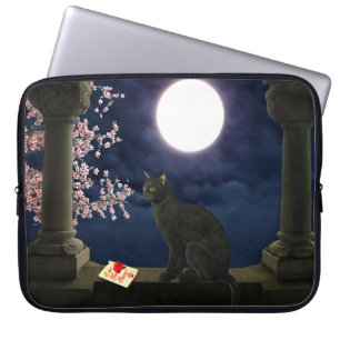 Moonlight-Kat Laptop Sleeve