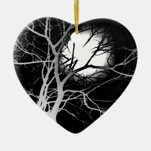 Moonlight Keramisch Ornament (Voorkant)