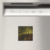 Moonlight Landschap Magneet (Insitu (Vaatwasser))