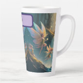 Moonlight_ Meadow_ Fairies Latte Mok (Rechts)