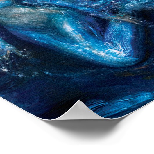 MoonLight Mermaid ~ Art Print 8 x 10 ~ by Kat (Hoek)