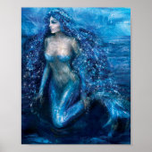 MoonLight Mermaid ~ Art Print 8 x 10 ~ by Kat (Voorkant)