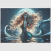 Moonlight Mermaid Night Tissue Paper Tissuepapier (Voorkant)