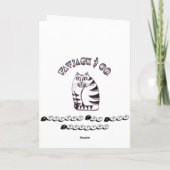 Moonlight Mermaid Wenskaart Kaart (Achterkant)