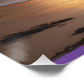 Moonlight Midnight Beach 6 Perfect Poster (Hoek)