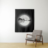 Moonlight Natuur Guitar Wandkleed (In situ)