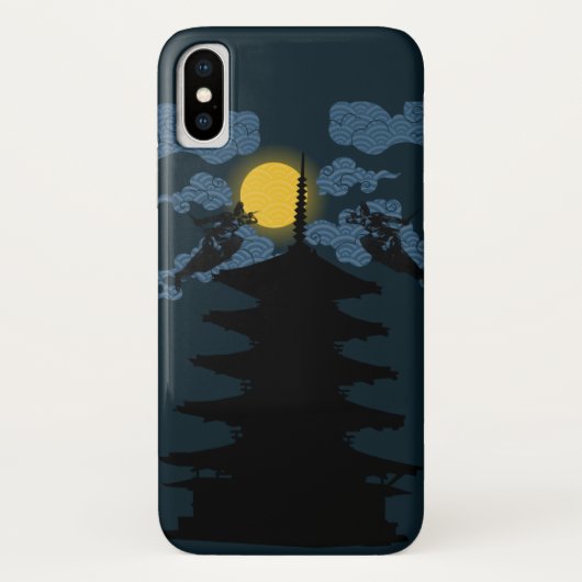 Moonlight Ninja Phone case (Achterkant)