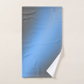 Moonlight Ombre grijs en blauw Bad Handdoek (Handdoek)