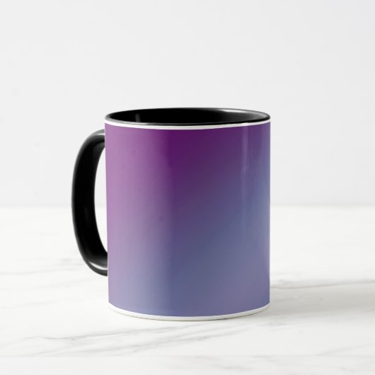 Moonlight Ombre Paarse & Blauw Mok (Voorkant links)
