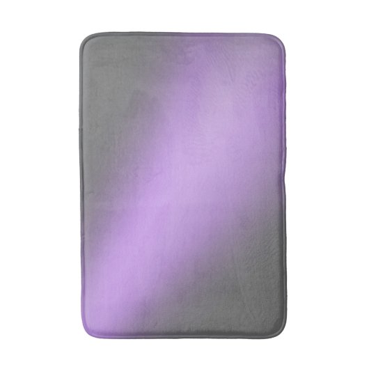 Moonlight Ombre Zilver Grijs & Lila Badmat (Voorkant Verticaal)