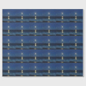 MOONLIGHT op BEACH Cadeaupapier (Vlak)