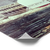 Moonlight op de Mississippi Poster (Hoek)