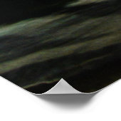 Moonlight op de oceaan poster (Hoek)