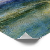 Moonlight op het Lucerne-meer door William Turner Poster (Hoek)