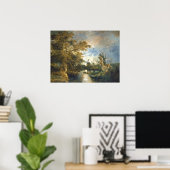 Moonlight op het Poster Yare - John Crome Fine Art (Thuiskantoor)