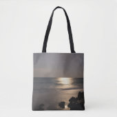 Moonlight over oceaan tote bag (Voorkant)