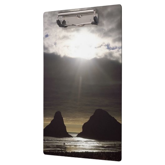 Moonlight over Ocean Rocks Oregon Klembord (Links)