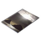 Moonlight over Ocean Rocks Oregon Notitieboek (Linkerzijde)