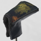 Moonlight Over Palermo High-Fidelity Fine Art  Golfheadcover (3/4 voorkant)