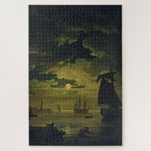 Moonlight Over Palermo High-Fidelity Fine Art Legpuzzel