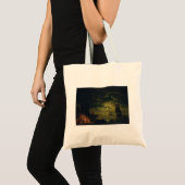 Moonlight Over Palermo High-Fidelity Fine Art  Tote Bag (Voorkant (product))