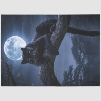 Moonlight Panther Tissuepapier