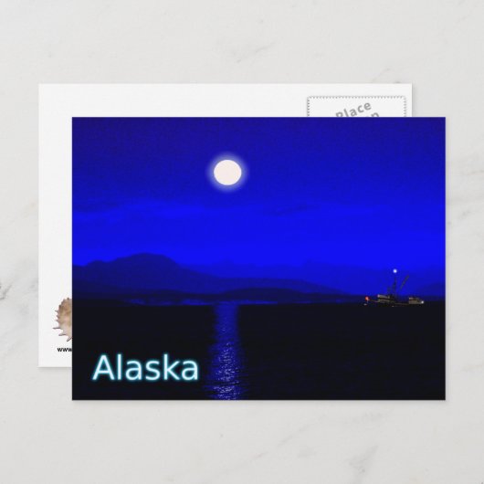 Moonlight Passage Briefkaart (Voorkant / Achterkant)