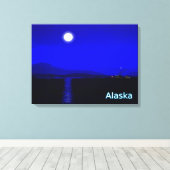 Moonlight Passage Canvas Afdruk (Insitu (Houten vloer))