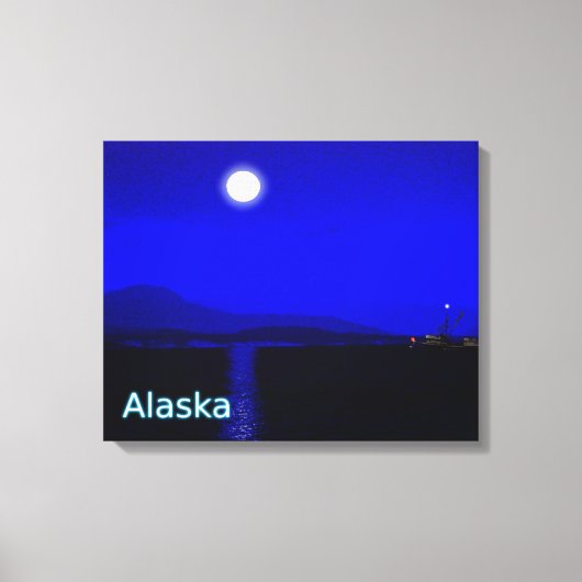 Moonlight Passage Canvas Afdruk (Voorkant)