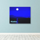 Moonlight Passage Canvas Afdruk (Insitu (Houten vloer))