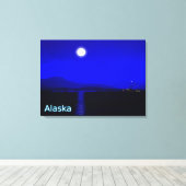 Moonlight Passage Canvas Afdruk (Insitu (Houten vloer))