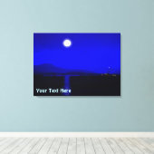 Moonlight Passage Canvas Afdruk (Insitu (Houten vloer))