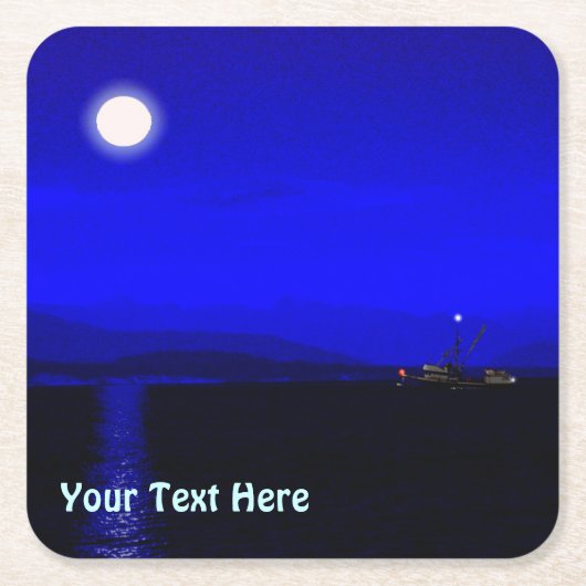 Moonlight Passage Kartonnen Onderzetters (Voorkant)