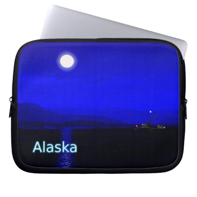 Moonlight Passage Laptop Sleeve (Voorkant)