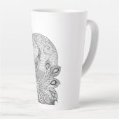 Moonlight Peacock Latte Mok (Rechterhoek)