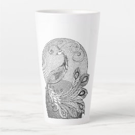 Moonlight Peacock Latte Mok