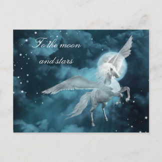 Moonlight pegasus briefkaart