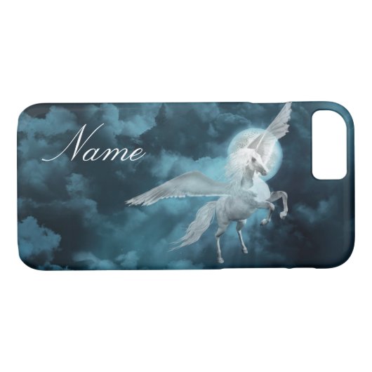 Moonlight pegasus Case-Mate iPhone case (Achterkant (Horizontaal))